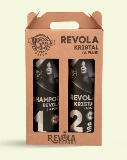 Revola Expert Crystal & Shampoo Collection 1000 ml - 3-in-1 Solution for Ultimate Hair Care